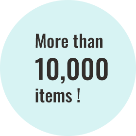 More than 10,000 items !